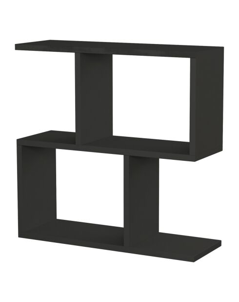 Table d'appoint Manie anthracite - 60x60x20 cm