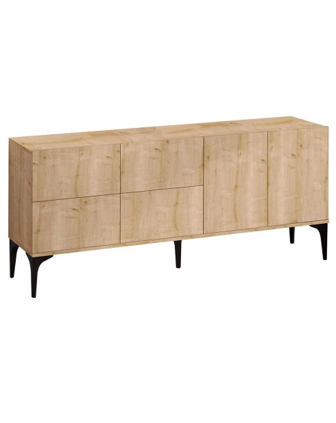 Console Laika chêne saphir -  180x80x40 cm