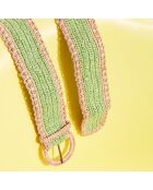 Ceinture Bicolore Meryl verte