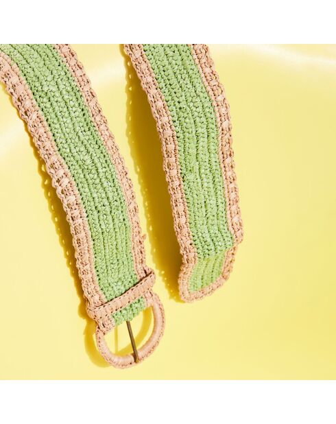 Ceinture Bicolore Meryl verte