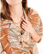 Robe-Chemise Amelie ocre