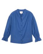 Chemise droite Joanna bleue
