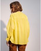 Chemise droite Joanna jaune