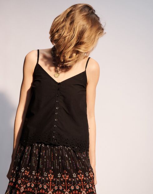 Débardeur loose Adrienne carbone