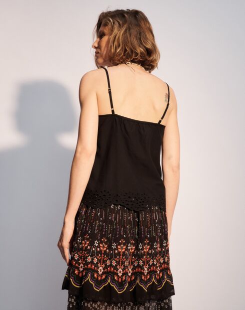 Débardeur loose Adrienne carbone