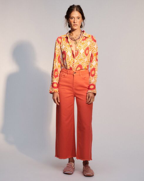 Pantaloni corti Fiona coral