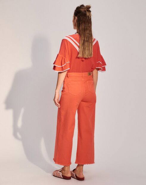 Pantaloni corti Fiona coral