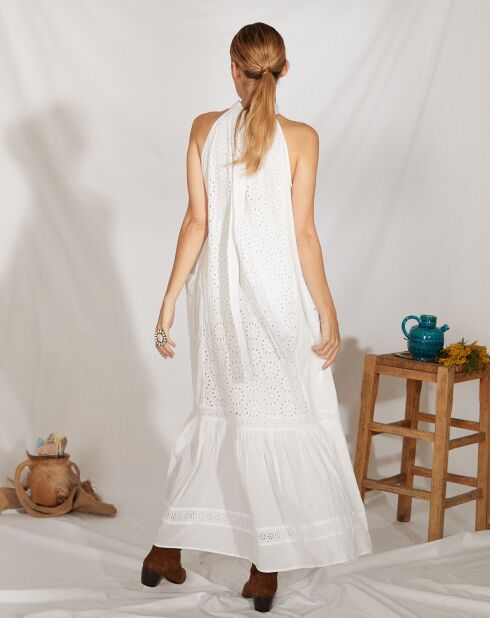 Robe sans manches Kate blanche