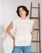 Tunique ample Kate blanche
