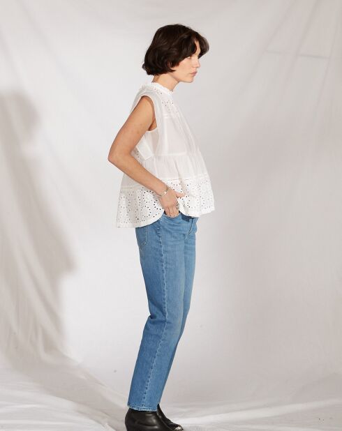 Tunique ample Kate blanche