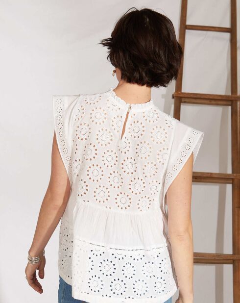 Tunique ample Kate blanche