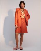 Veste tailleur Emma orange