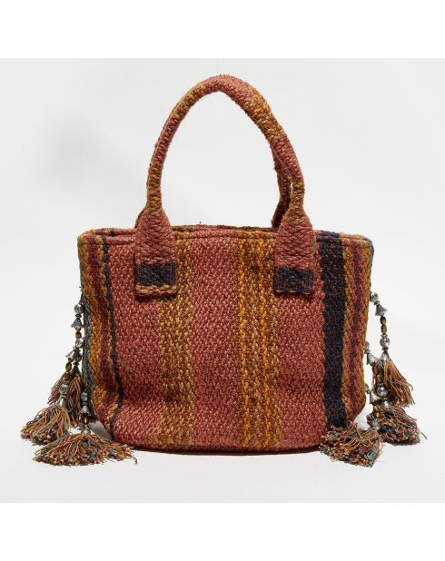 Sac Carré Lola multicolore - 32x23x18 cm