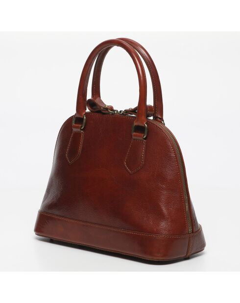 Sac à main en Cuir Yasuo marron - 3x23x12.5 cm