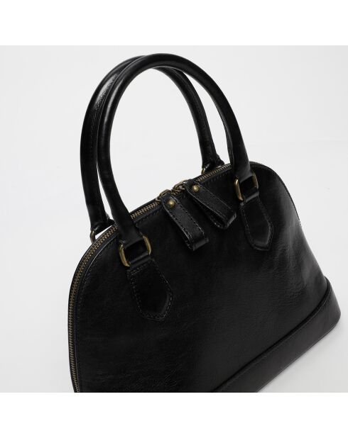 Sac à main en Cuir Yasuo noir - 3x23x12.5 cm