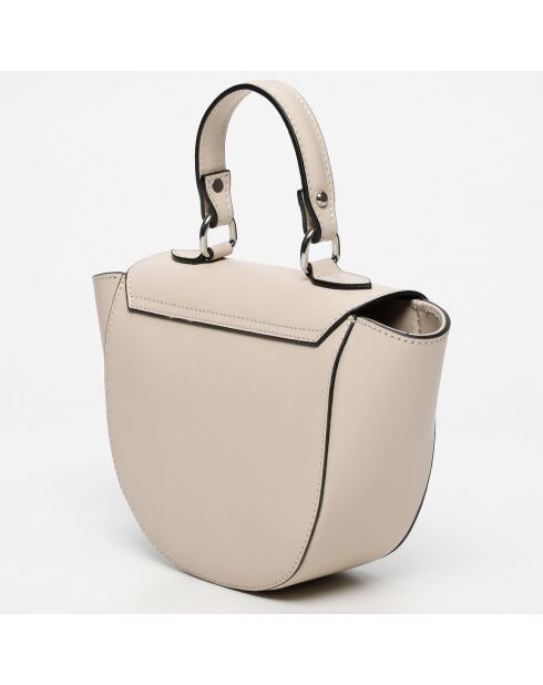 Sac à main en Cuir Mini Votti beige - 30x8x17.5 cm