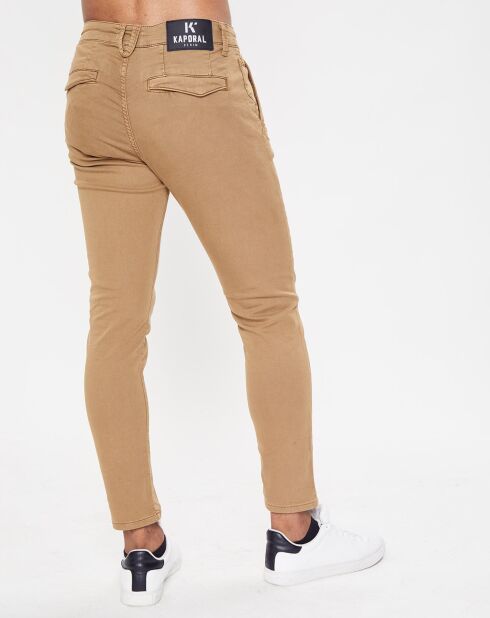 Pantaloni corti rilassati Irwix Camel