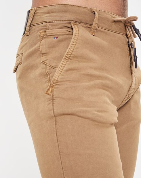 Pantaloni corti rilassati Irwix Camel