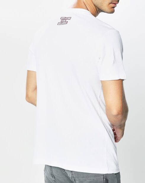 T-Shirt 100% Coton Bio Roy Logo Cent blanc