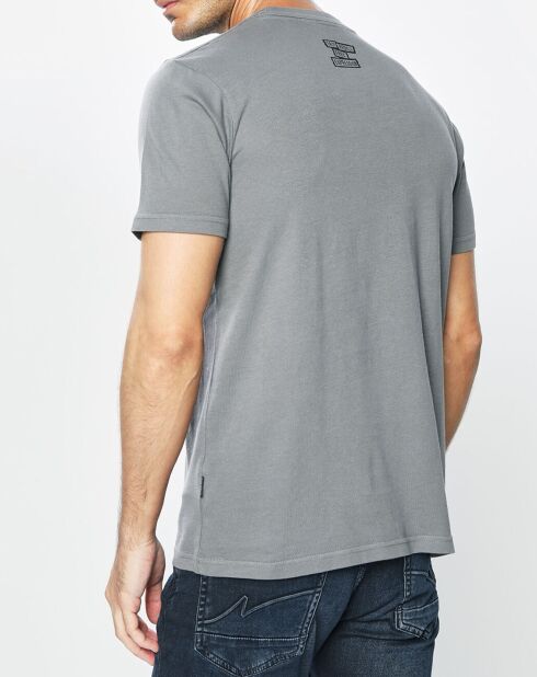 Roy Logo Cent Graues T-Shirt aus 100% Bio-Baumwolle