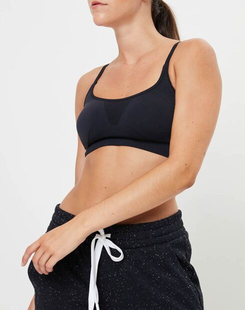 Brassière de sport technique sans coutures Vanish Essentials noire