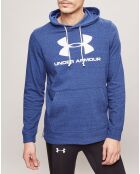 Sweat à capuche Sportstyle Terry Logo bleu