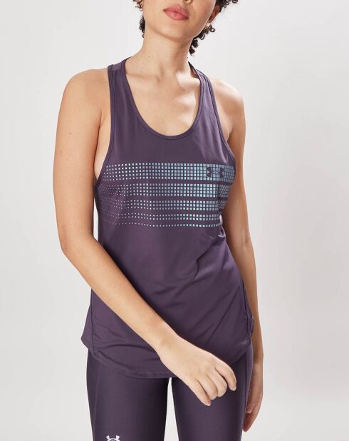 Débardeur Ombre Graphic violet foncé
