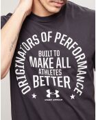 T-Shirt Make All Athletes Better noir