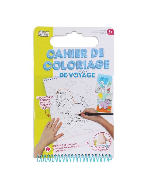 Cahier de coloriage avec poignée - à partir de 3 ans