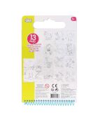 Cahier de coloriage avec poignée - à partir de 3 ans