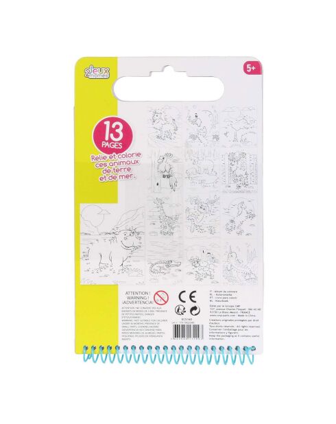 Cahier de coloriage avec poignée - à partir de 3 ans