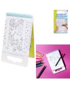 Cahier de coloriage avec poignée - à partir de 3 ans