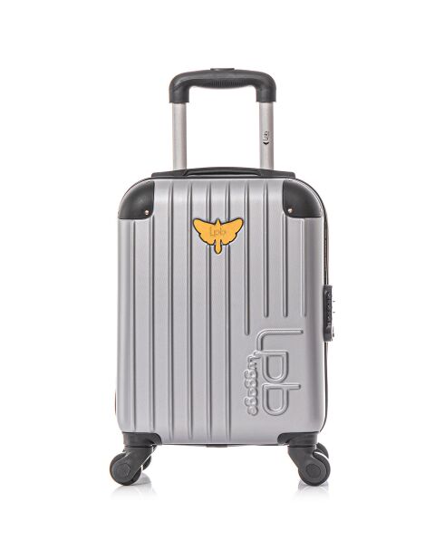 4 eenpersoons koffers met 4 wielen Marianne-M 75/65/55/46 cm grijs