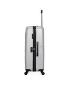 Valise Long Séjour 4 roues simples Aelys 75 cm grise