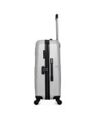 Valise Moyen Séjour 4 roues simples Aelys 65 cm grise
