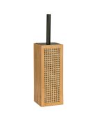 Brosse WC Allegre naturel/noir - 9.5x36.5x9.5 cm