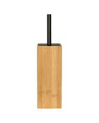 Brosse WC Allegre naturel/noir - 9.5x36.5x9.5 cm