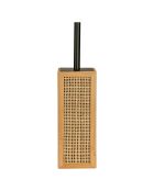 Brosse WC Allegre naturel/noir - 9.5x36.5x9.5 cm