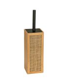 Brosse WC Allegre naturel/noir - 9.5x36.5x9.5 cm