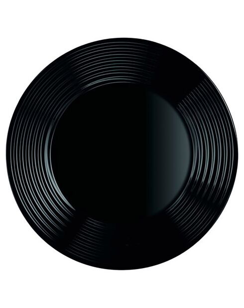 Service de table Harena noir/blanc - 18 pièces