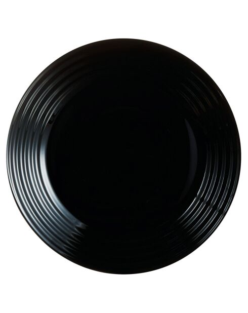 Service de table Harena noir/blanc - 18 pièces