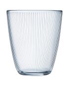 Carafe Funambule & 6 verres Stripy transparents transparents - 1L/31cl