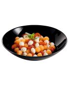 Diwali zwarte dinerset - 19 stuks