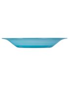 6 Assiettes creuses Factory bleues - D.21.5 cm