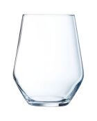 18 transparante Vinetis-glazen