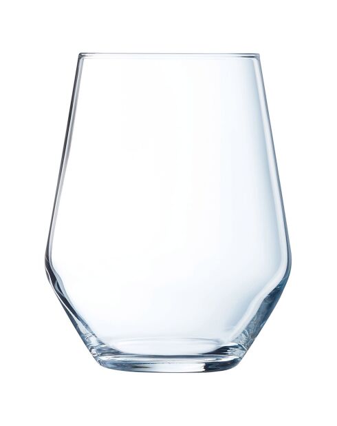 18 transparante Vinetis-glazen