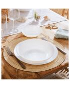 Ammonite weißes Tafelset, 25-teilig
