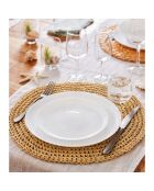 Ammonite weißes Tafelset, 25-teilig