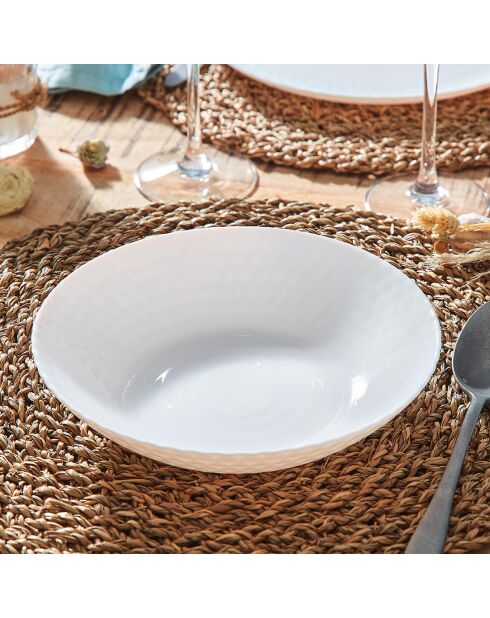 Pampille witte dinerset - 19 stuks