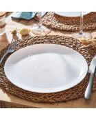 Pampille weißes Tafelset, 19-teilig